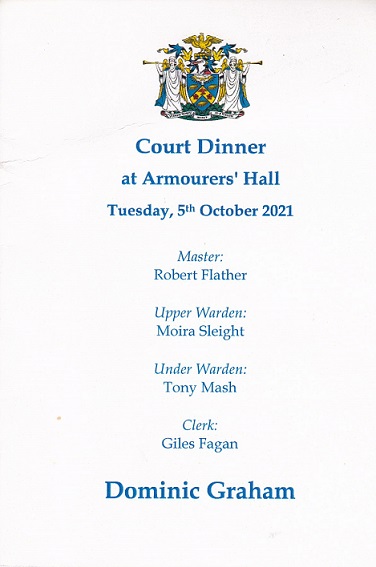 Court  Dinner - Oct 2021