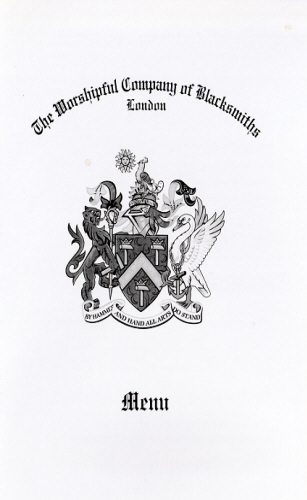 The Worshipful Company of Blacksmiths - Election Court Dinner, July 2025