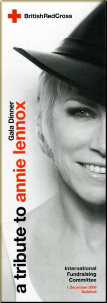 British Red Cross tribute to Annie Lennox