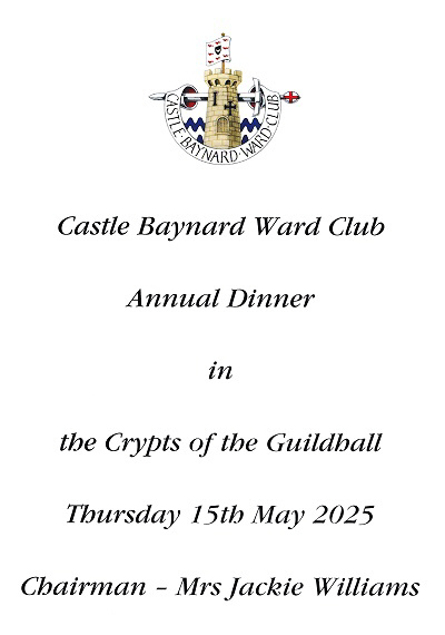 Castle Baynard Ward Club - The Crypts Guildhall, May 2025