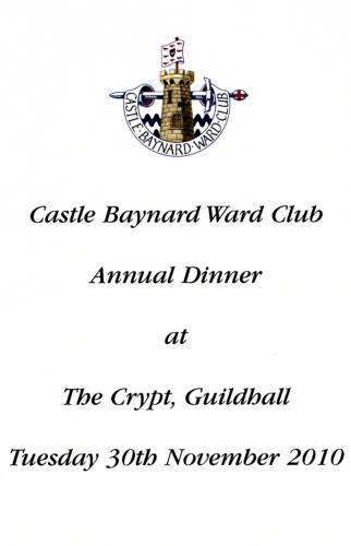 Castle Baynard Ward Club - Nov 2010