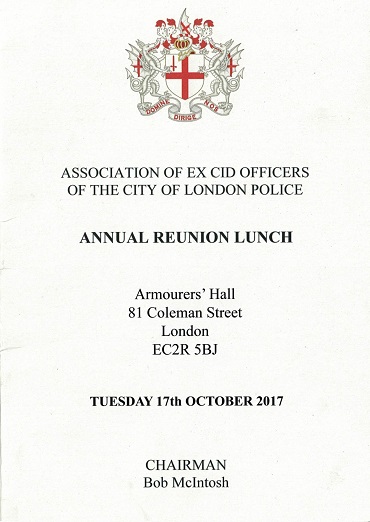The City of London Police October 2017