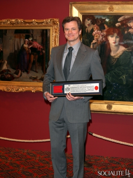 Lunch - Colin Firth granted Freedom of the City of London, March 2012