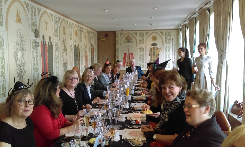 City of London Clerks' Coven - Halloween Luncheon, Guildhall Cub, Oct 2016