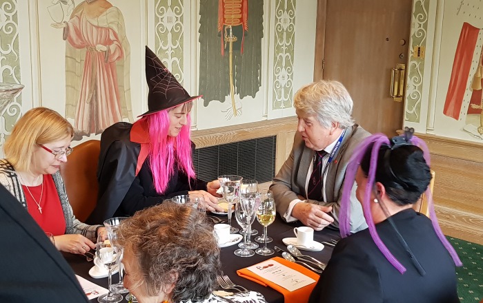 City of London Clerks' Coven - Halloween Luncheon, Guildhall Cub, Oct 2017