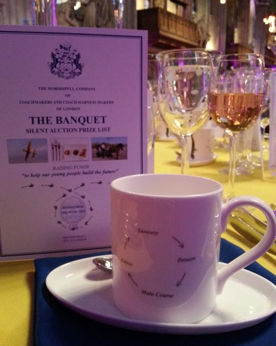 The Worshipful Company of Coachmakers - The Banquet, Guildhall, City of London, June 2013