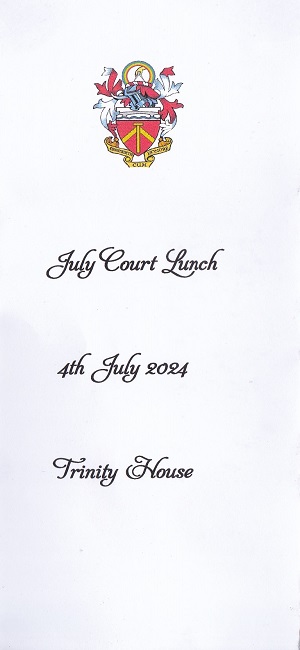 Constructors Company Court Lunch - July 2024