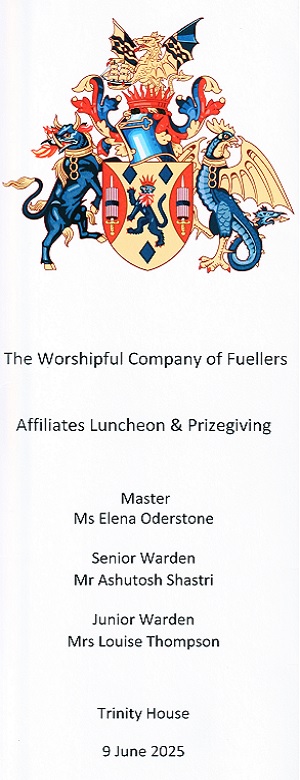 The Worshipful Company of Fuellers -Affiliates Luncheon & Prize giving_June 25