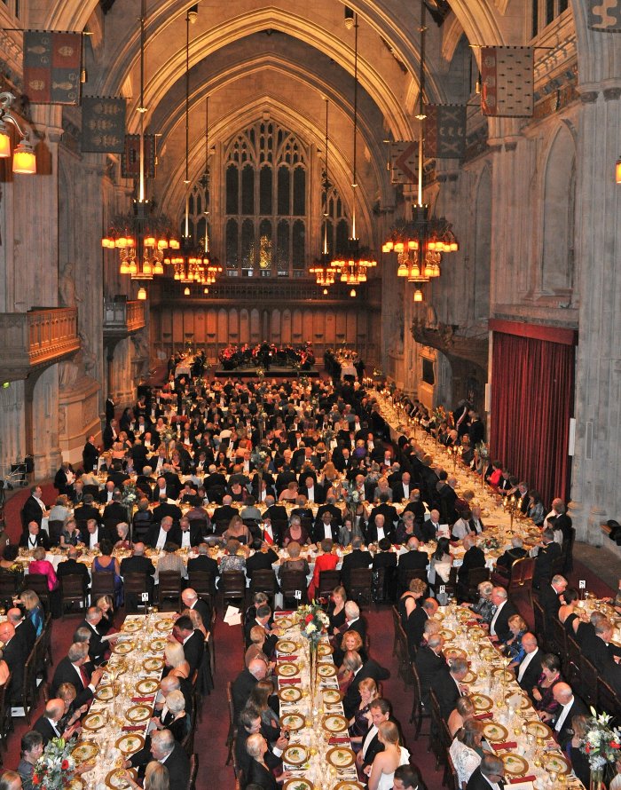 The Guild of Freemen of the City of London Annual Banquet at Guildhall December 2011