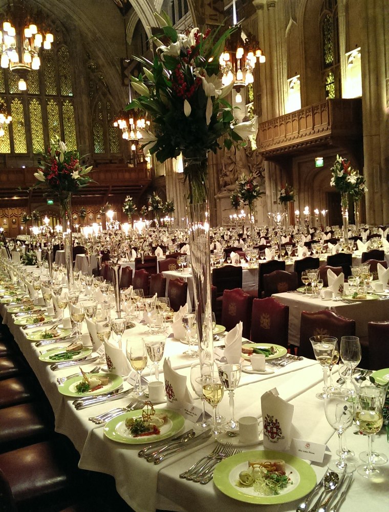 The Guild of Freemen of the City of London - Annual Banquet at Guildhall, Dec 2014