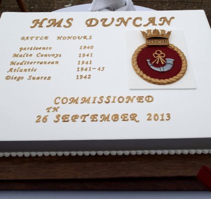 HMS Duncan Commissioning Ceremony - Portsmouth Naval Base, Sept 2013