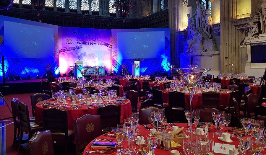 LAB Building Excellence Awards - May 2019 at Guildhall