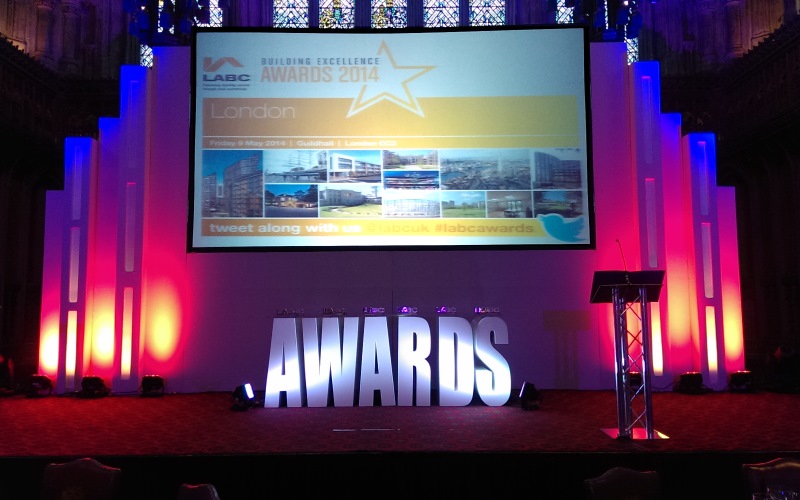 LABC London Regional Building Excellence Awards - Guildhall, May 2014