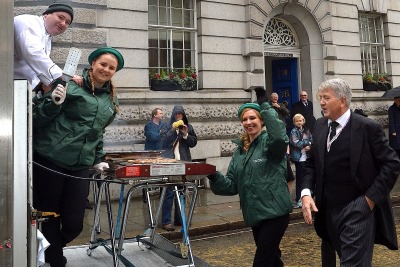 The Cook & The Butler at the Lord Mayor's Show - Nov 2015