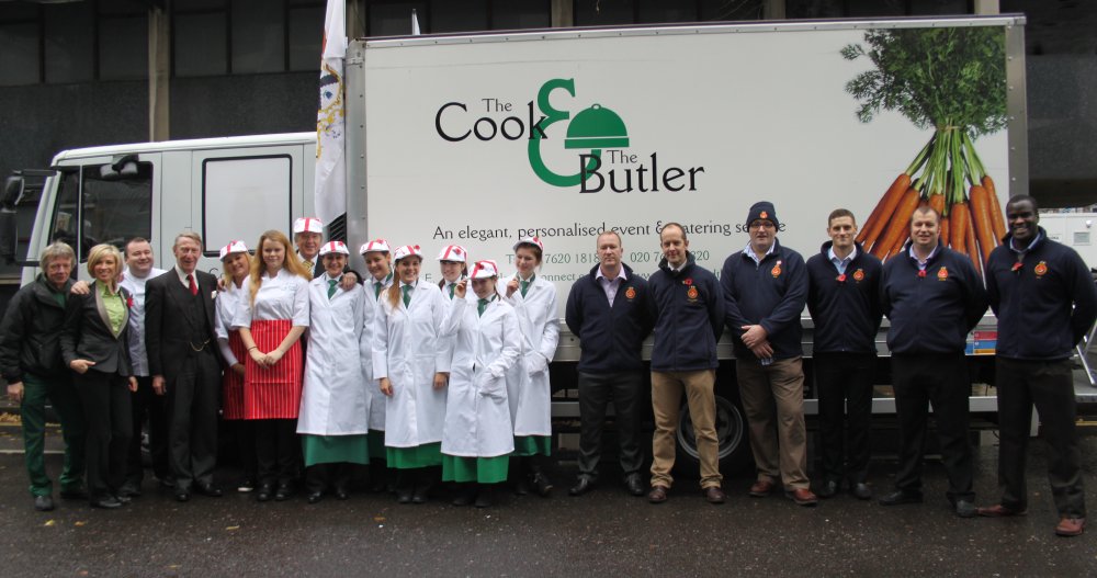 The Cook & The Butler at the Lord Mayor's Show - Nov 2012
