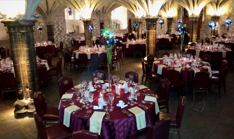 Black Tie Dinner - Guildhall Crypts, Oct 2016
