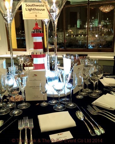 The Royal Cruising Club - Annual Dinner. March 2014
