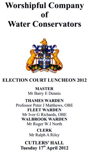 Water Conservators Election Court Luncheon 2012
