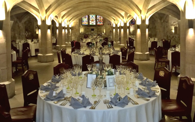 Wedding Breakfast at Guildhall, London, Dec 2015