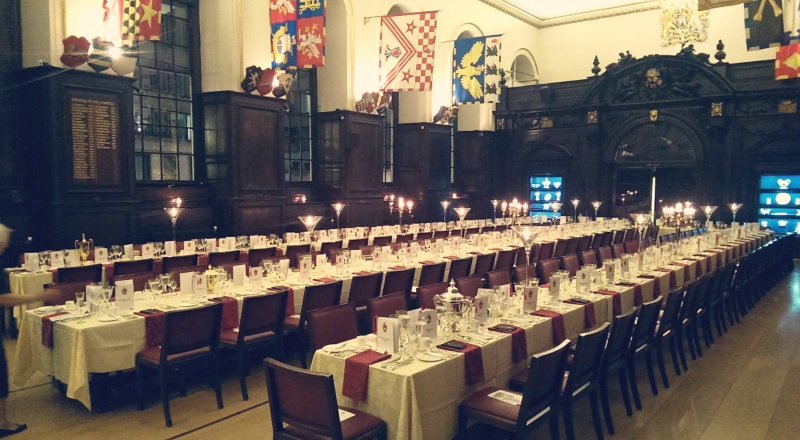 Woolmen Company - Civic Dinner at Stationers' Hall, Nov 2015