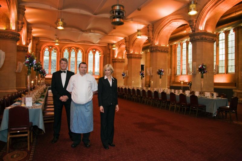 Mark, Jean and Modesta - management and head chef at The Cook and The Butler
