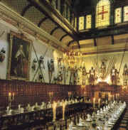 Armourers' Hall is a unique and ideal setting for all types of functions such as stunning banquets, receptions, formal and informal luncheons.