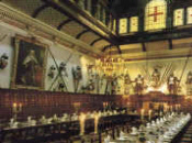 Armourers' Hall is a unique and ideal setting for all types of functions such as stunning banquets, receptions, formal and informal luncheons.