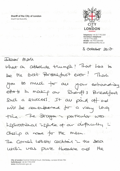 Hackney Carriage Drivers reference letter